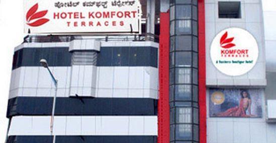 Hotel Komfort Terraces Bangalore Exterior foto